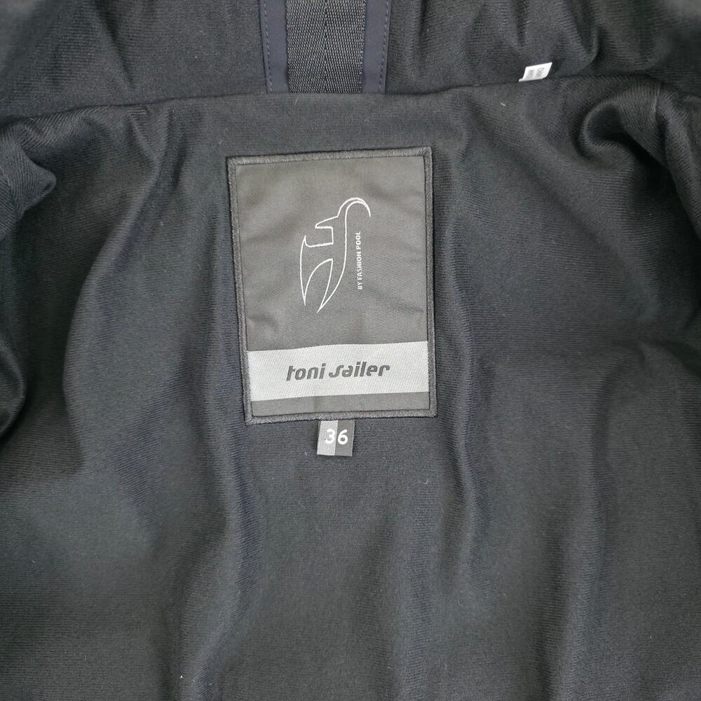 Toni Sailer Bernadette Luxury Down Ski Jacket Citrine Yellow & Black EU 36 NWT - Picture 8 of 14
